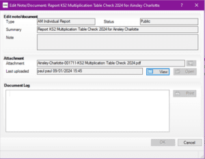43 individual reports now includes a pdf upload option3