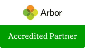 Arbor accredited partner logo - december 2024