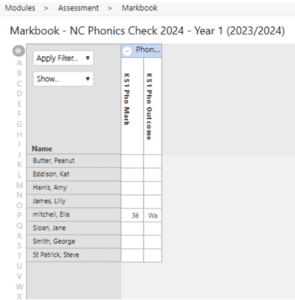 Phonics assessments 4