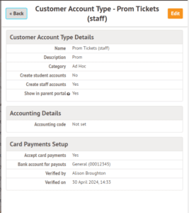 Staff paying for items in arbor 1