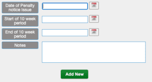 Recording and reporting on attendance penalty notices 2