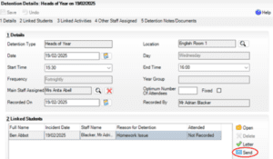 12 using sims to log behaviour incidents and detentions 9