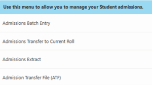 Integris 9 processing admissions 2