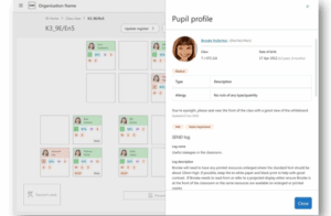 Sims 12 pupil profile from class view