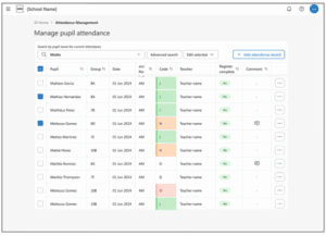 Sims 14 manage pupil attendance
