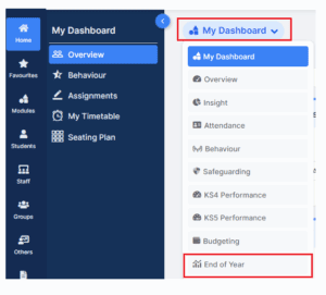 Bromcom 3 eoy procedures