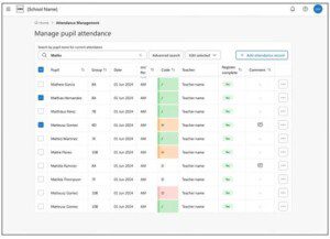 Sims 7 sng manage pupil attendance