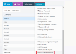 Bromcom 5 pupil premium file from giap