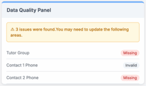 13 12 new items data quality panel