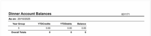 5 announcements from bromcom dinner account balances