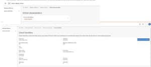 Sims 9 school characteristics section