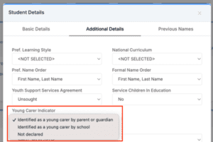 June 2026 Newsletter Blog Post 19 Bromcom 9 young carer indicator 2